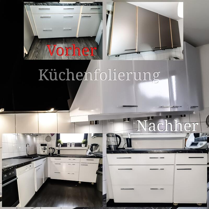 Küchen Folierung/ Einbauküche Folieren/ Arbeitsplatte Folieren in
